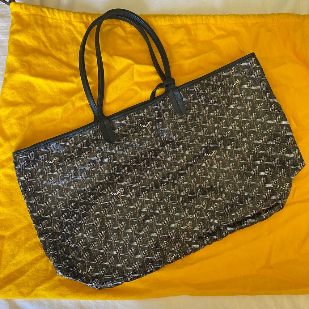 Goyard Saint Louis Tote PM - Black